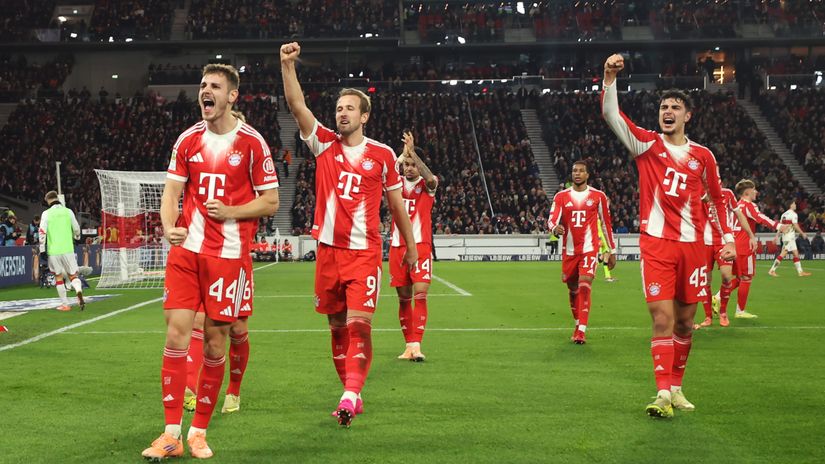 Bayern players celebrating (©Getty Images)