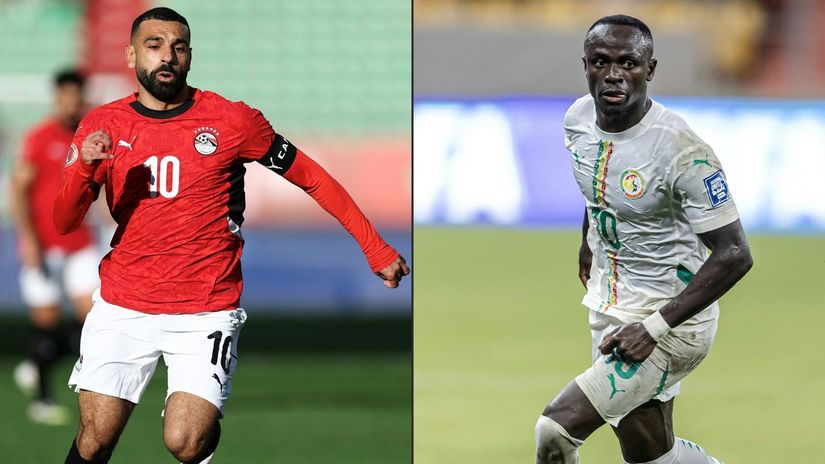 Mohamed Salah, Sadio Mane © AFP