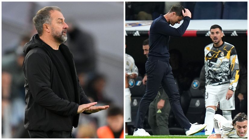 Hansi Flick and Xabi Alonso (©Getty images)