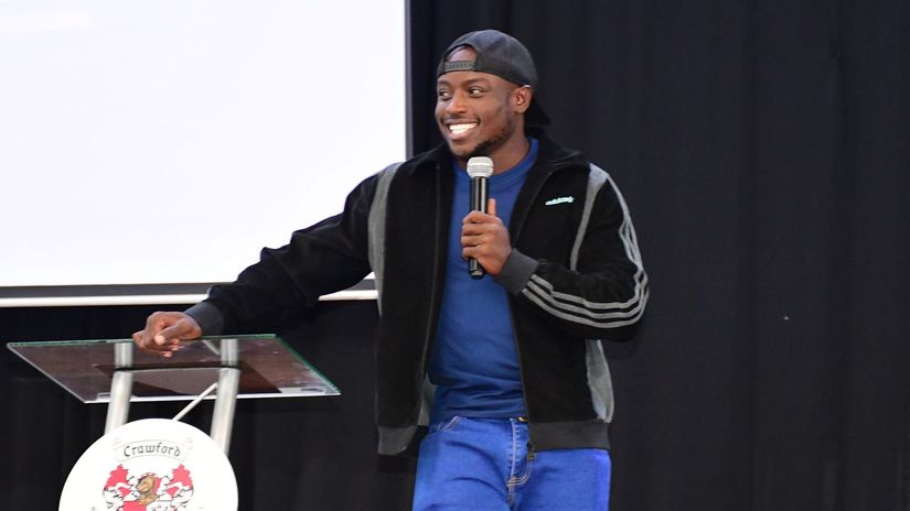 Omanyala explains why he turned down the iShowSpeed race challenge