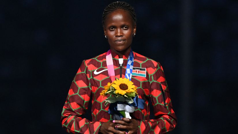 Brigid Kosgei ©AFP