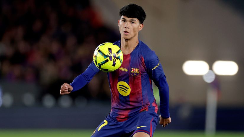 Dro in action for Barca (©Maria Garcia Jimenez /Soccrates/Getty Images/Gallo Images)