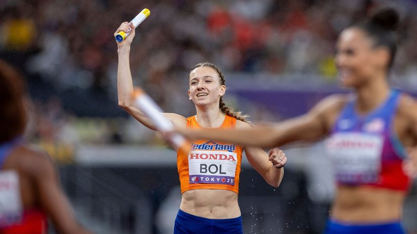 Femke Bol © AFP