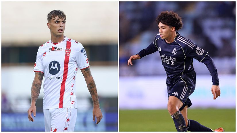 Daniel Maldini and Enzo Alves (©Getty Images)