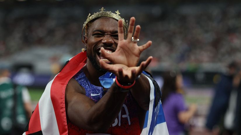Noah Lyles © AFP