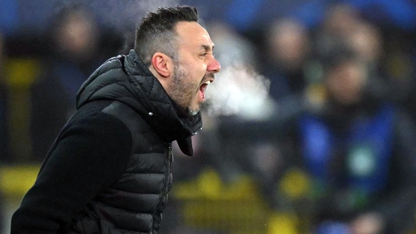 Roberto De Zerbi (©AFP)