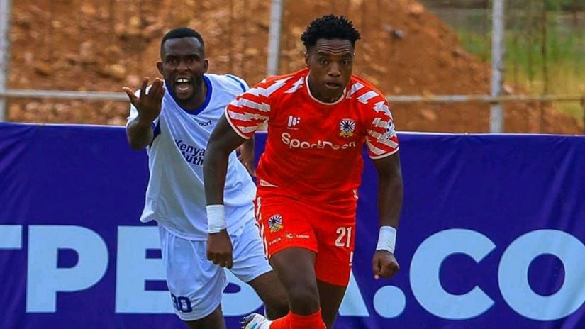 Action between Shabana and Bandari © Bandari FC