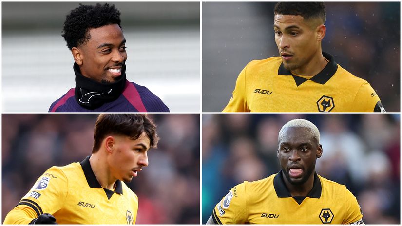 Angel (upper left corner), Joao (upper right corner), Rodrygo (down left corner) and Toti Gomes (©Getty images/Gallo images)