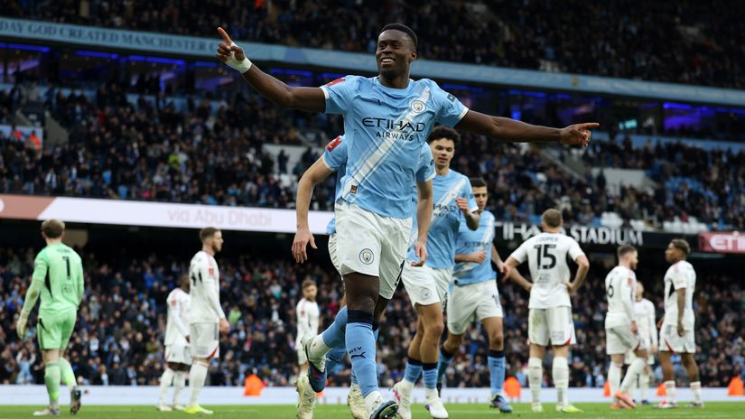 Guehi’s first goal for the club marked City’s “training match” in FA Cup
