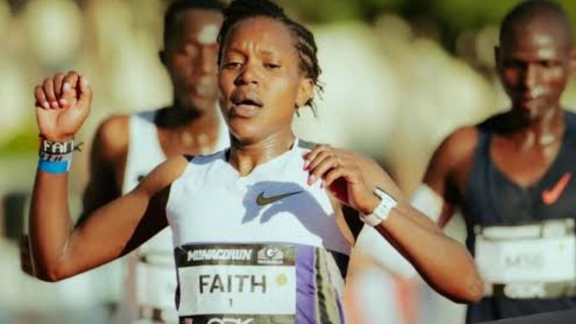 Track queen Faith Kipyegon marks road racing debut with vctory in Monaco