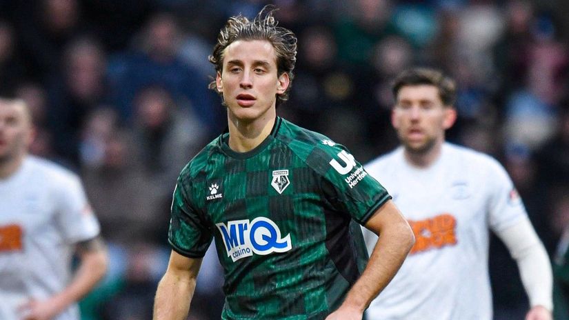 Edoardo Bove in his comeback game (©x.com/WatfordFC)