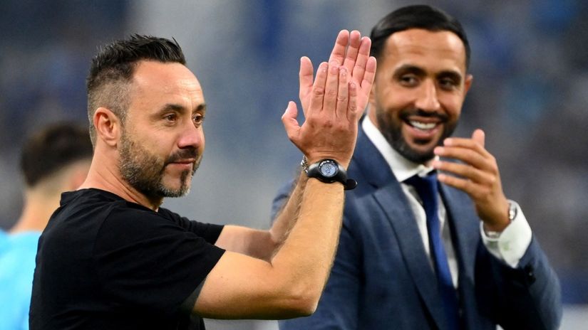 De Zerbi/Benatia (© Reuters/Alexandre Dimou/Gallo Images)