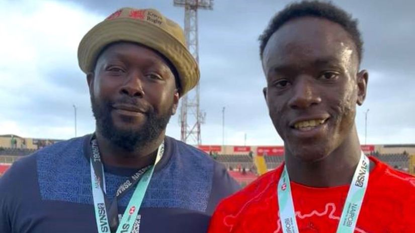 Kenya Sevens youngster tipped for greatness despite intense scrumhalf competition