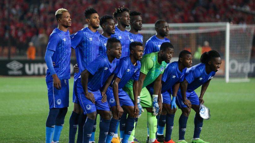Al Hilal Omdurman players (©AFP)