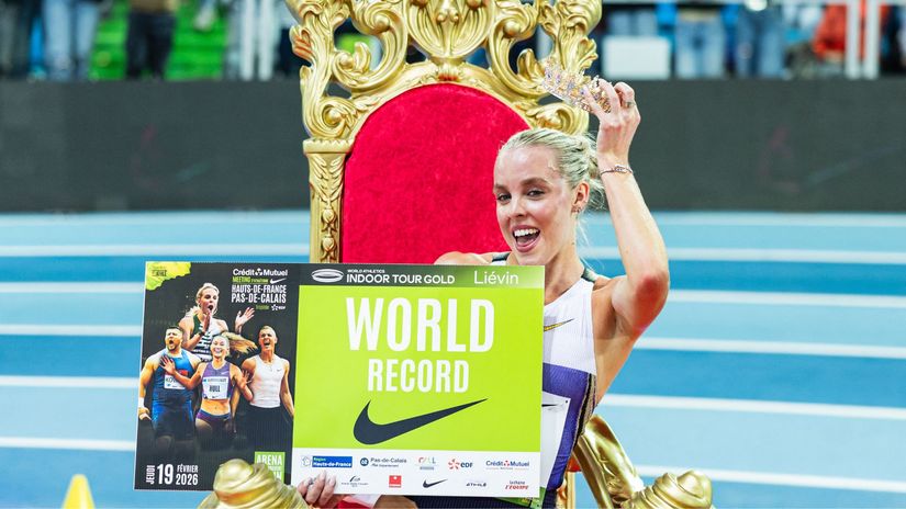 Keely Hodgkinson © AFP