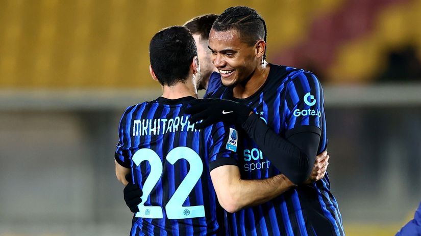 The men who brought the win (©Maurizio Lagana/Getty Images)