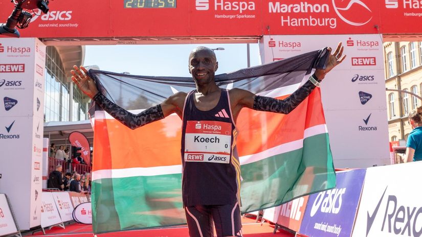 Bernard Koech chasing three-peat in April's Hamburg marathon