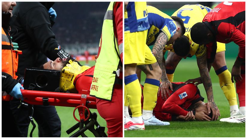 Just terrible... Loftus-Cheek was taken out on a stretcher (©)