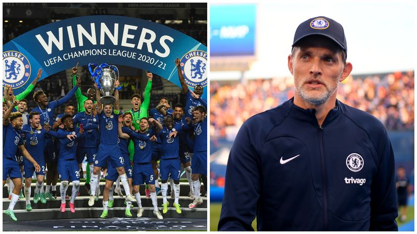 Strange way to celebrate UCL title – champagne from Tuchel’s shoes