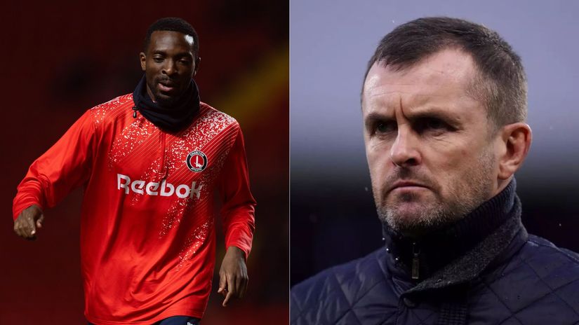Collins Sichenje/Nathan Jones ©Charlton Athletic
