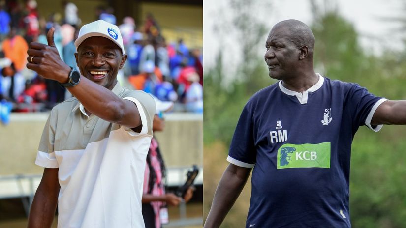 Fred Ambani/Robert Matano ©AFC Leopards/KCB FC