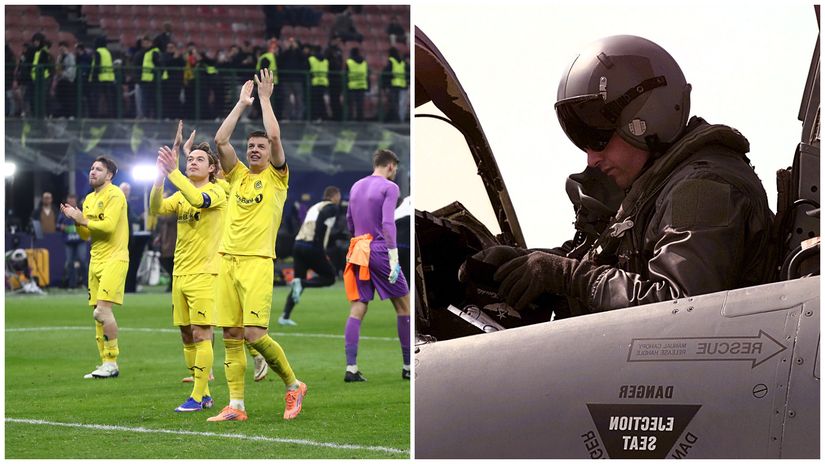 Bodo/Glimt players celebrating and pilote (for illustration purposes only) (©Getty Images)