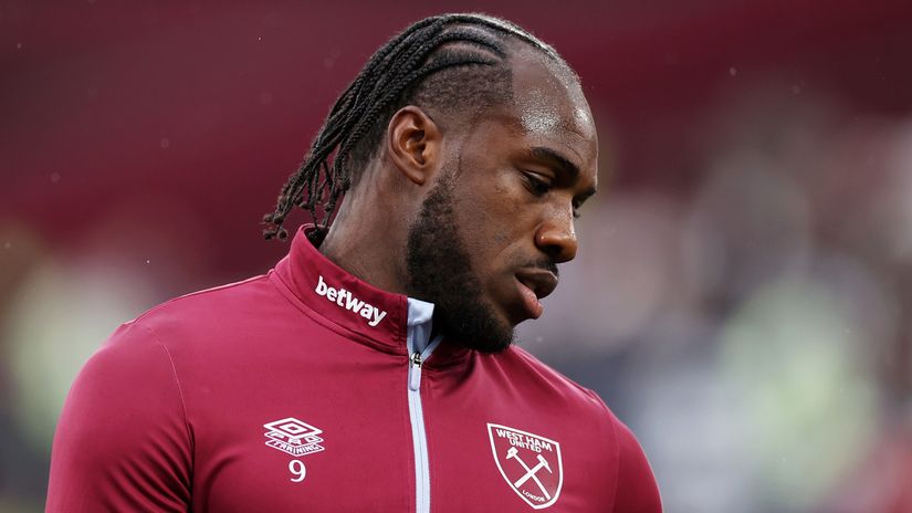 Michail Antonio during his stint with West Ham (©Ryan Pierse/Getty Images)