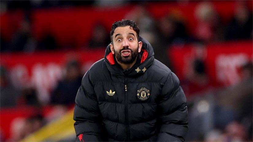 Ruben Amorim during his Man Utd days (©Carl Recine/Getty Images)