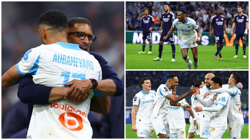 What a win for Marseille! (©Reuters/Manon Cruz/Gallo Images)
