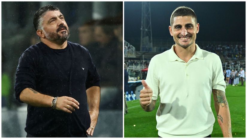 Can the Gattuso-Verratti combination qualify Italy for the upcoming World Cup? (©Gallo Images/AFP)