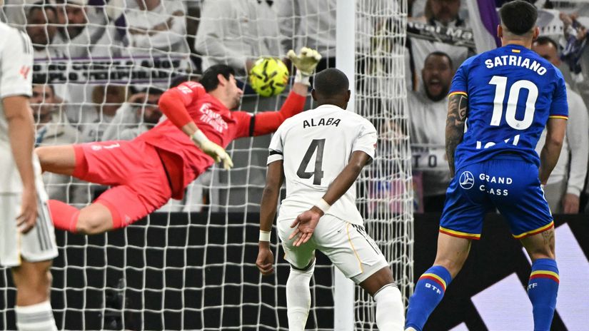 One volley shuts down Real and the Bernabeu crowd