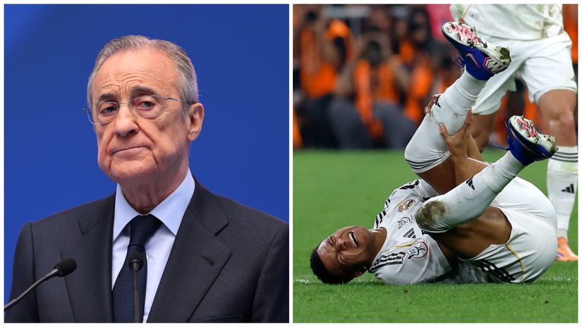 Florentino Perez and Kylian Mbappe (©Getty Images/Gallo Images)