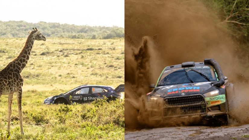 Safari Rally Vrooms off in Naivasha: The route