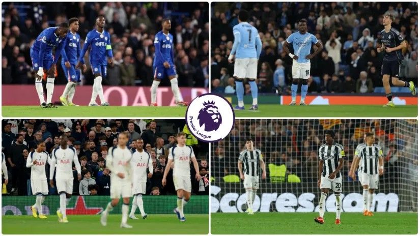 Bad season for English clubs in Europe