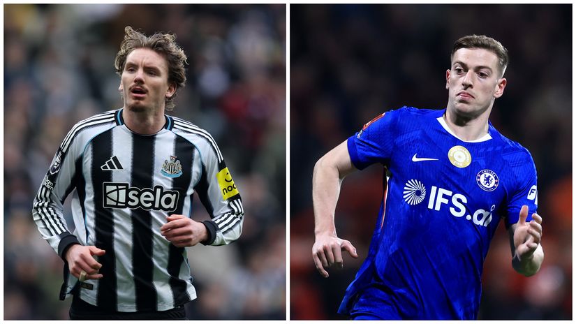 Nick Woltemade and Liam Delap (©Getty Images)