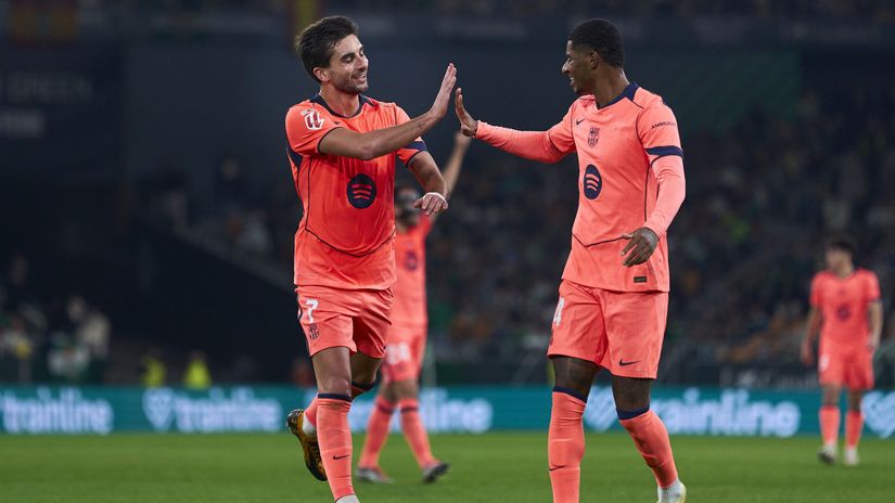 Ferran Torres and Marcus Rashford (©Gallo Images)