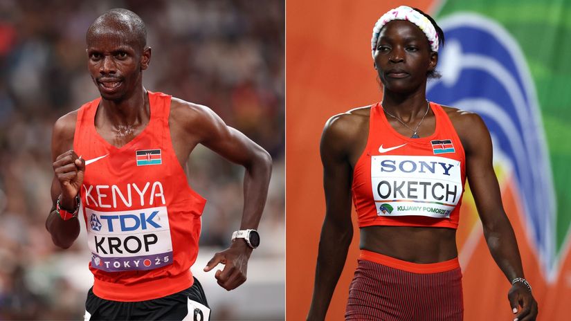 How much Mercy Oketch, Jacob Krop made from World Indoor Championships despite not winning
