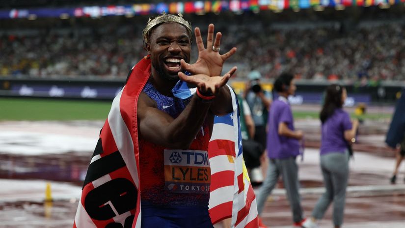Noah Lyles © AFP