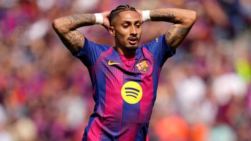Raphinha (©Alex Caparros/Getty Images)