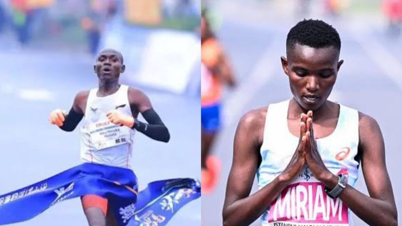 Kenyans sweep titles in Yangzhou as records fall