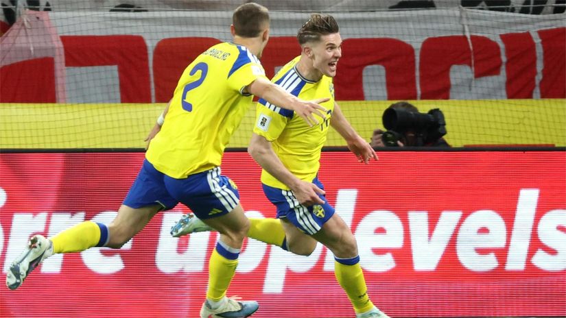 Gyokeres' late golden goal launches Sweden straight to World Cup