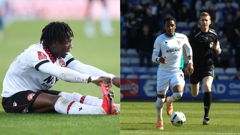 Vincent Harper/Zech Obiero ©Getty Images/Tranmre Rovers