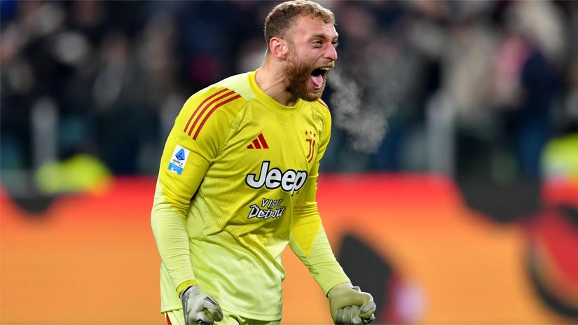 Juve's hero, Di Gregorio (©Valerio Pennicino/Getty Images)