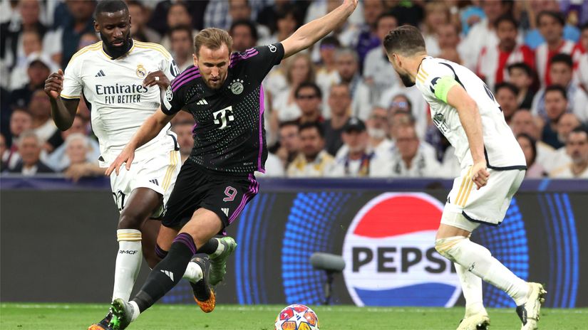 Kane in action against Real Madrid in 2024 (©)
