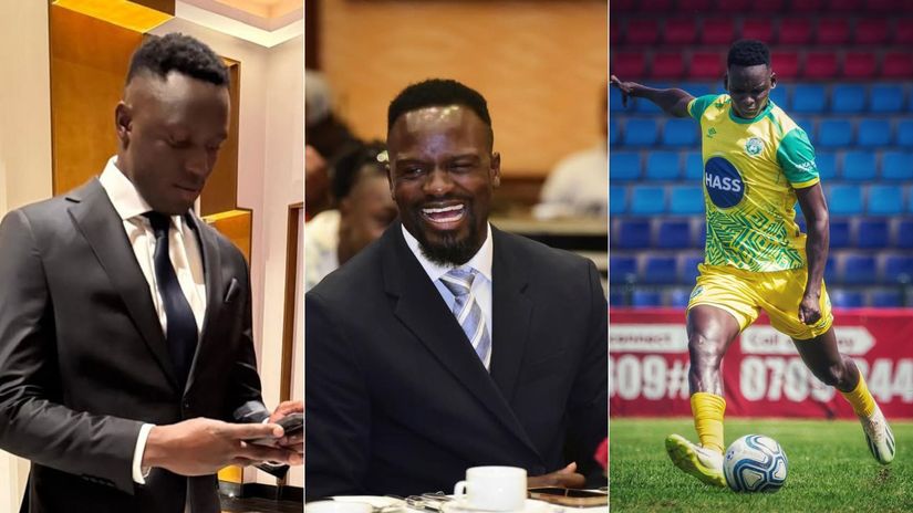 © Victor Wanyama, McDonald Mariga, Nairobi United