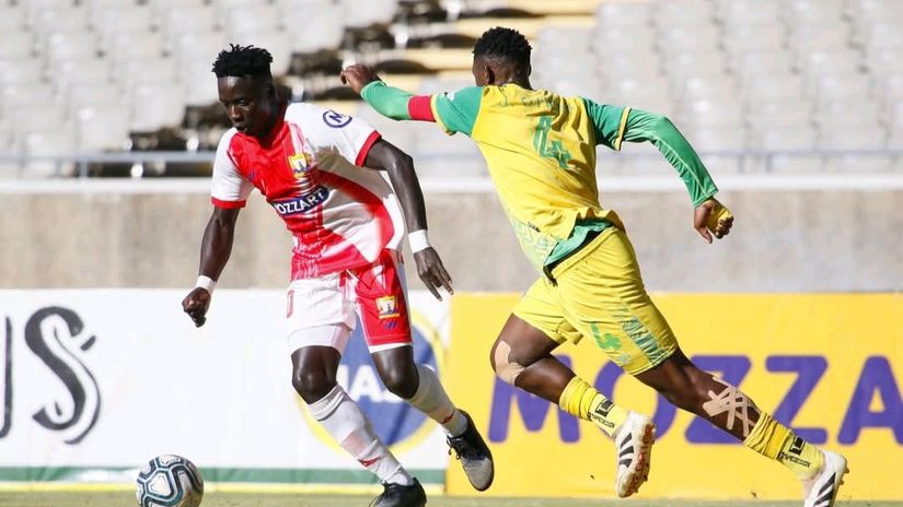 Action between Nairobi United and Kakamega Homeboyz © Kakamega Homeboyz