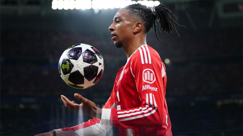 Michael Olise at the Bernabeu (©Angel Martinez/Getty Images)