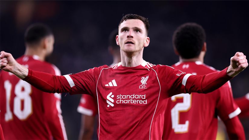 Andy Robertson has become a Liverpool legend over the years (©Alex Livesey/Getty Images)