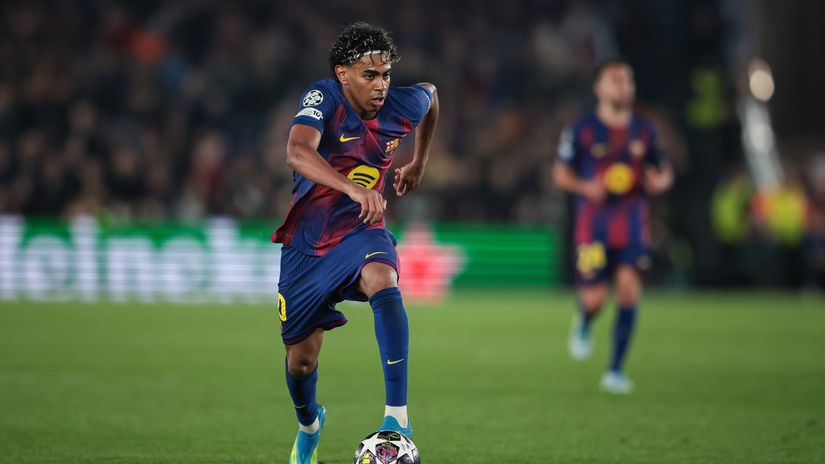 Lamine Yamal in action (©Getty Images)