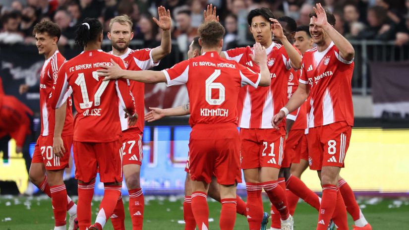 Bayern break record in a 5-0 rout of St. Pauli